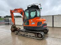 DOOSAN DX85R-3 8.5 TON MIDI EXCAVATOR - 4