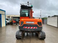 DOOSAN DX85R-3 8.5 TON MIDI EXCAVATOR - 8