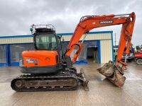 DOOSAN DX85R-3 8.5 TON MIDI EXCAVATOR - 12