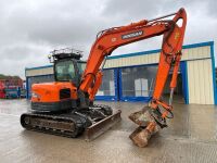 DOOSAN DX85R-3 8.5 TON MIDI EXCAVATOR - 13