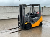 JUNGHEINRICH TFG320S 2 TON GAS FORKLIFT