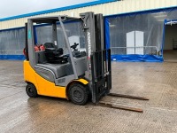 JUNGHEINRICH TFG320S 2 TON GAS FORKLIFT - 7
