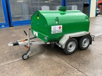CASHEL ENGINEERING 1000 LITRE TWIN AXLE FAST TOW FUEL BOWSER - 3