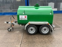 CASHEL ENGINEERING 1000 LITRE TWIN AXLE FAST TOW FUEL BOWSER - 4