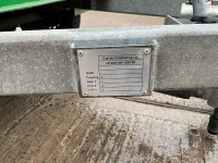 CASHEL ENGINEERING 1000 LITRE TWIN AXLE FAST TOW FUEL BOWSER - 20