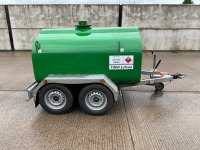CASHEL ENGINEERING 1000 LITRE TWIN AXLE FAST TOW FUEL BOWSER - 21