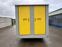 GROUNDHOG APPROX. 12FT X 7FT6" SINGLE AXLE TOWABLE WELFARE UNIT - 11