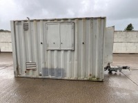 BOSS APPROX. 12FT X 7FT6" SINGLE AXLE TOWABLE WELFARE UNIT - 2