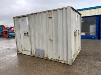 BOSS APPROX. 12FT X 7FT6" SINGLE AXLE TOWABLE WELFARE UNIT - 6