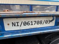 ANDOVER 45ft TRI AXLE LOW LOADER ON AIR - 4