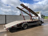 MERCEDES 816 7.5 TON 2 CAR BEAVERTAIL RECOVERY TRUCK - 16