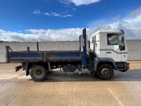 MAN LE8.150 7.5 TON DROPSIDE TIPPER LORRY - 38