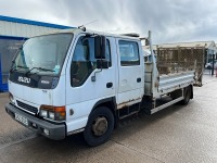 ISUZU NQR70 7.5 TON CREW CAB BEAVERTAIL LORRY  - 3