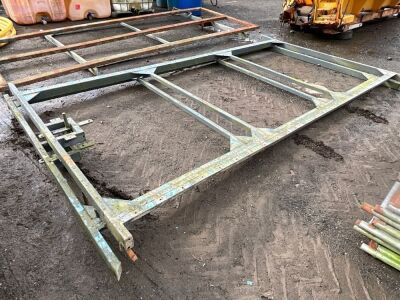 2No. METAL GATE FRAMES