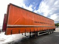 CRANE FRUEHAUF 45ft TRI AXLE CURTAINSIDER TRAILER ON AIR - 24