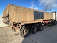 MONTRACON 39 TON TRI AXLE INSULATED ALUMINIUM TIPPING TRAILER - 12