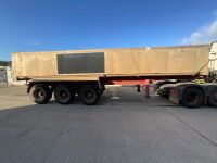 MONTRACON 39 TON TRI AXLE INSULATED ALUMINIUM TIPPING TRAILER - 23