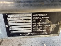 WESTERN SINGLE AXLE FAST TOW POWER WASHER - 14
