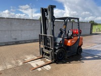 DOOSAN G25GP 2.5 TON GAS FORKLIFT