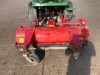 JOHN DEERE 1580 4WD TERRAIN CUT DIESEL RIDE ON FLAIL LAWNMOWER - 9