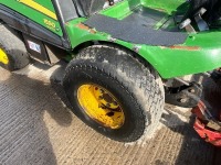 JOHN DEERE 1580 4WD TERRAIN CUT DIESEL RIDE ON FLAIL LAWNMOWER - 12