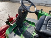 JOHN DEERE 1580 4WD TERRAIN CUT DIESEL RIDE ON FLAIL LAWNMOWER - 20