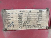 MONTRACON 37.5 TON TRI AXLE INSULATED TIPPING TRAILER - 5
