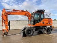 DOOSAN DX140W-3 14 TON RUBBER WHEELED EXCAVATOR  - 2