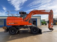 DOOSAN DX140W-3 14 TON RUBBER WHEELED EXCAVATOR  - 6
