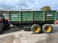 APPROX. 14ft TWIN AXLE FRASER TIPPING GRAIN TRAILER - 2