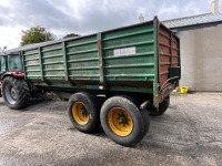 APPROX. 14ft TWIN AXLE FRASER TIPPING GRAIN TRAILER - 3