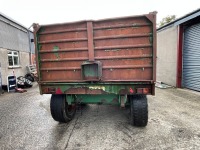 APPROX. 14ft TWIN AXLE FRASER TIPPING GRAIN TRAILER - 4