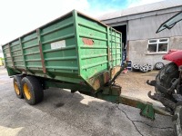 APPROX. 14ft TWIN AXLE FRASER TIPPING GRAIN TRAILER - 5