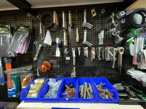 LARGE SELECTION OF UNUSED PINS, BALLS, YOKE PINS, ETC