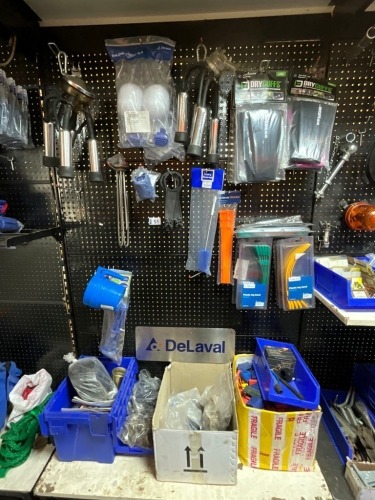 LARGE SELECTION OF UNUSED DELAVAL PARTS