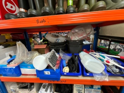SHELF LOT TO INC. ASSORTED COW & CALF ACCESSORIES