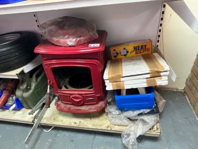 UNUSED STANLEY SOLID FUEL STOVE