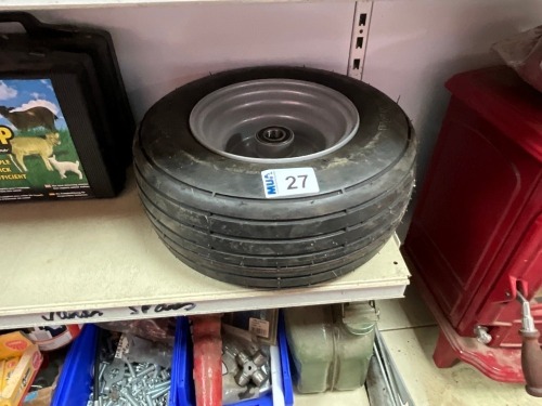 UNUSED RIM & BALER TO SUIT QUAD