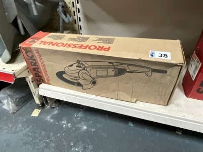 UNUSED SPARKY 110v 9" GRINDER