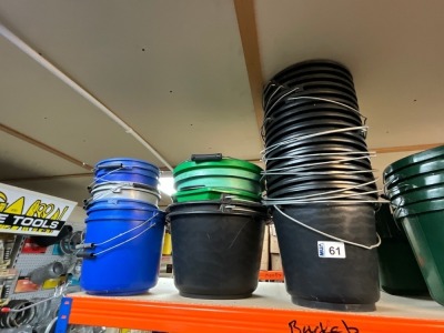 APPROX. 30No. UNUSED PLASTIC BUCKETS