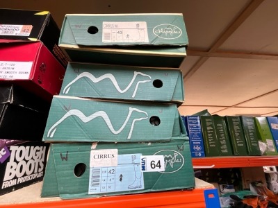 4No. UNUSED PAIRS OF LE CHAMEAU WELLY BOOTS