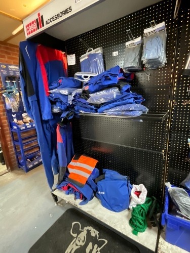 LARGE SELECTION OF UNUSED DELAVAL CLOTHING