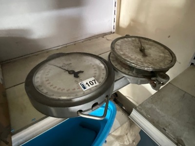 3No. ASSORTED WEIGH SCALES