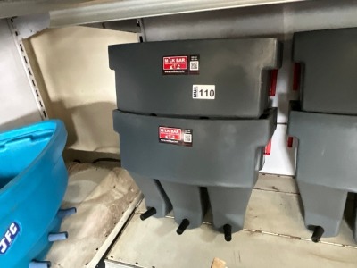 2No. UNUSED 3 TEAT FEEDERS
