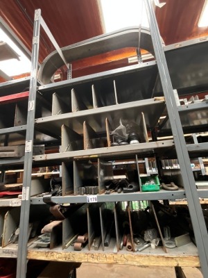 4No. SHELF LOTS TO INC. SPRINGS, GAS RAMS, MUDGUARDS, LIGHT COVER, BRAKE PARTS