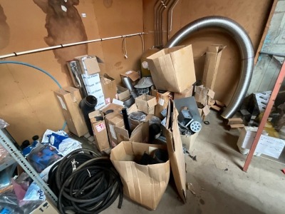 LARGE SELECTION OF UNUSED STOVE & BOILER PARTS