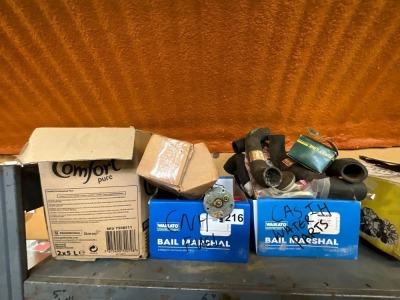 2No. BOXES TO INC. CASE FUEL & WATER PARTS