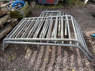 GALVANISED PARLOUR GATES