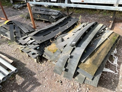 4No. PALLETS OF SLAT RUBBER