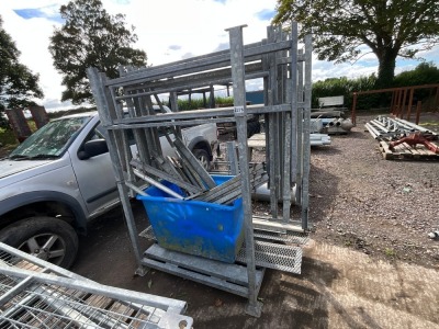 GALVANISED STILLAGE TO INC. LADDER RACKS, RAMPS & TRAILER PARTS